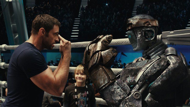 Real Steel movie scenes