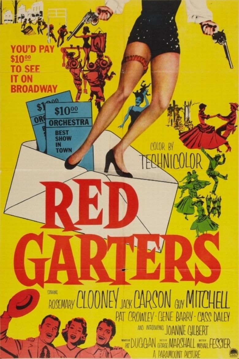 Red Garters (film) movie poster