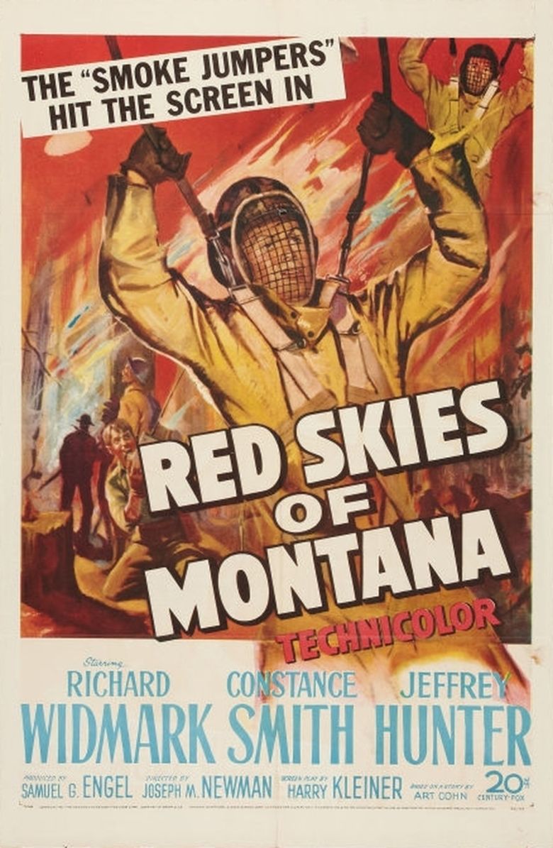 Red Skies of Montana movie poster