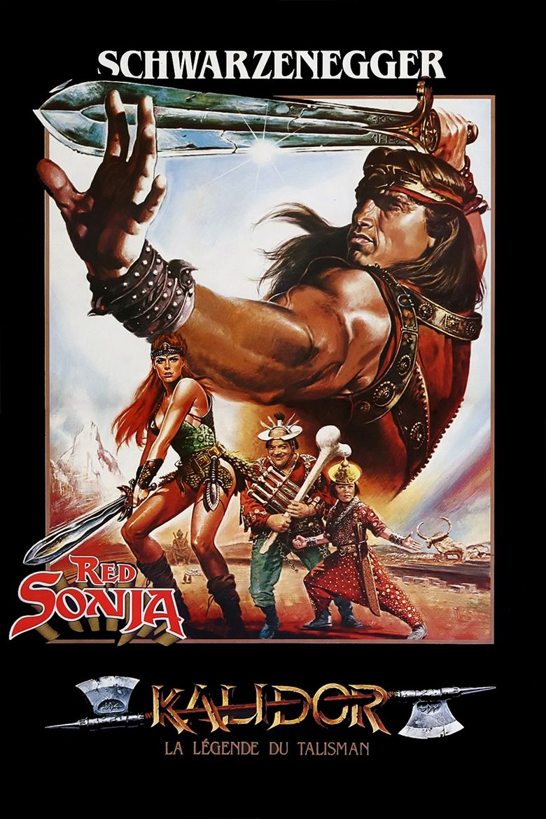 Red Sonja (film) movie poster