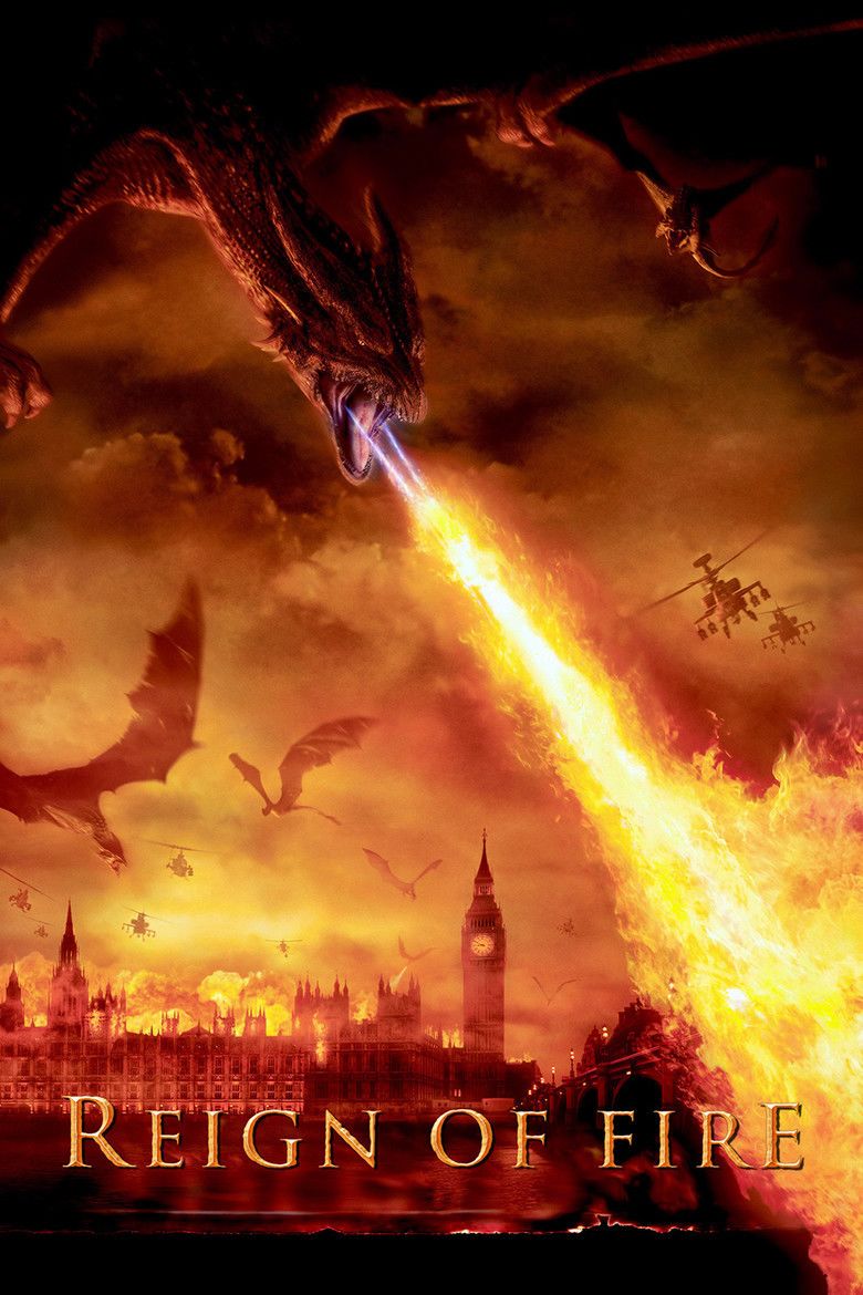 Reign of Fire (film) movie poster
