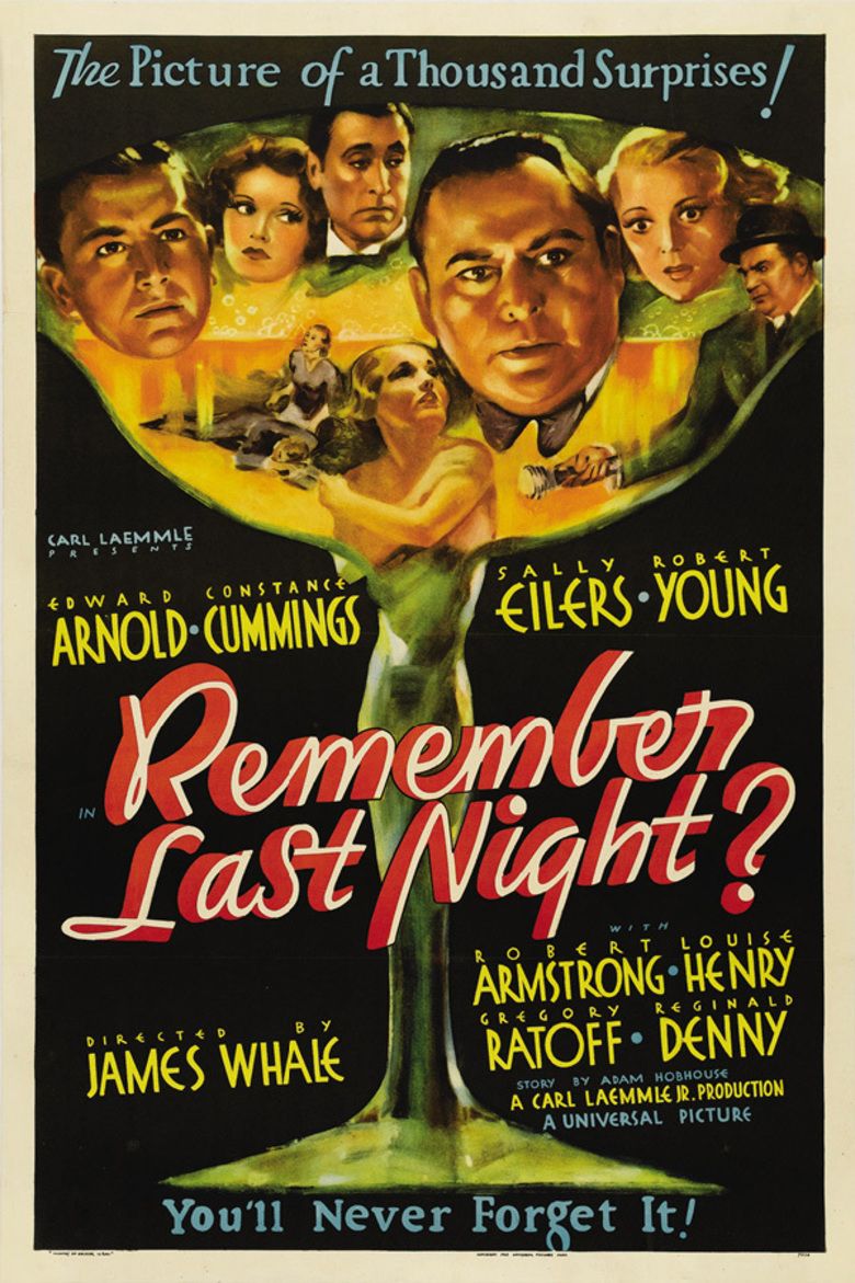 Remember Last Night movie poster