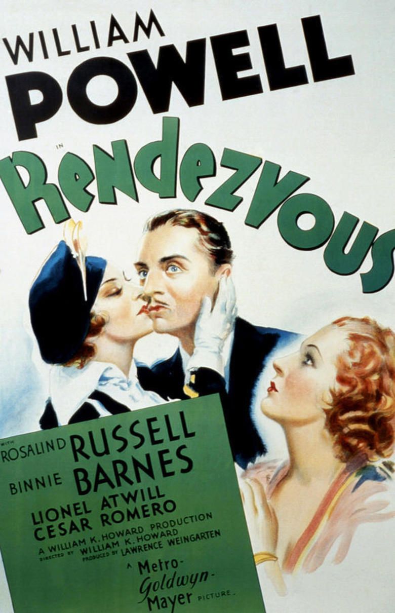 Rendezvous (1935 film) movie poster