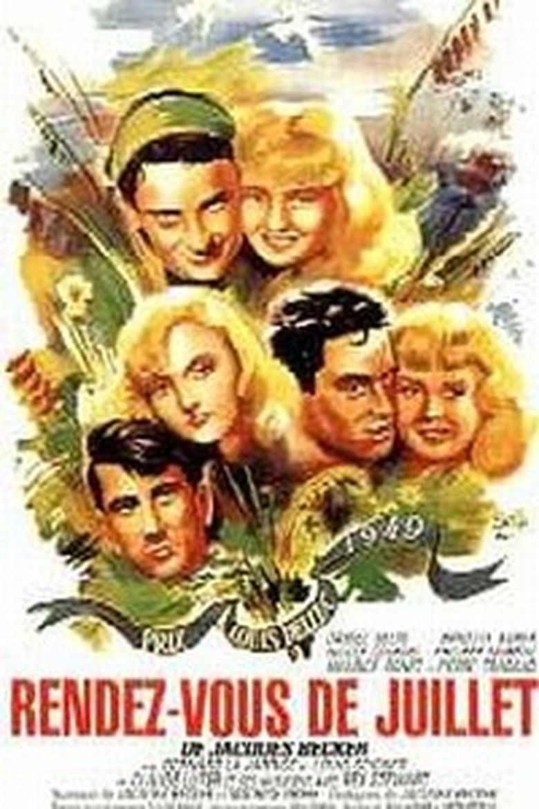 Rendezvous in July movie poster