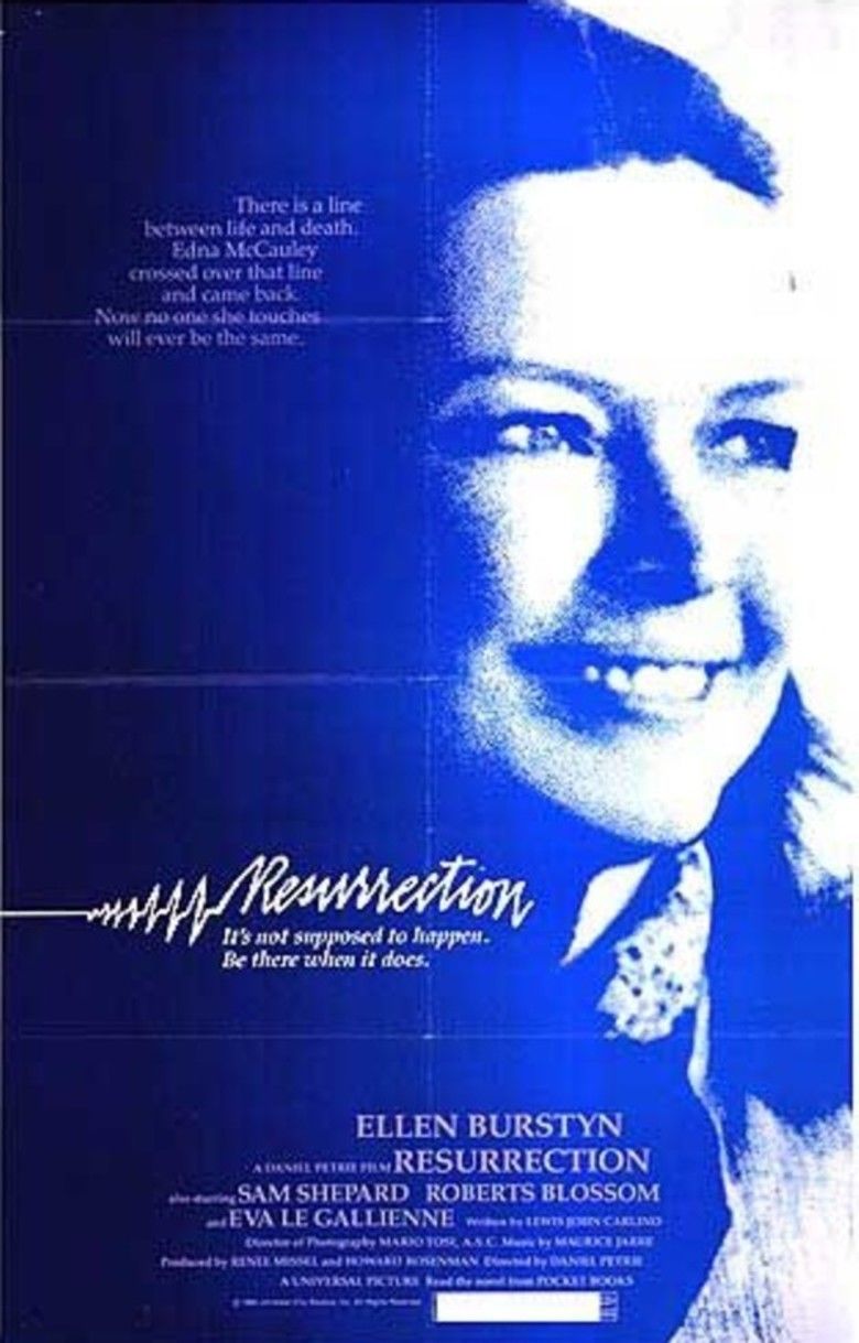 Resurrection (1980 film) movie poster