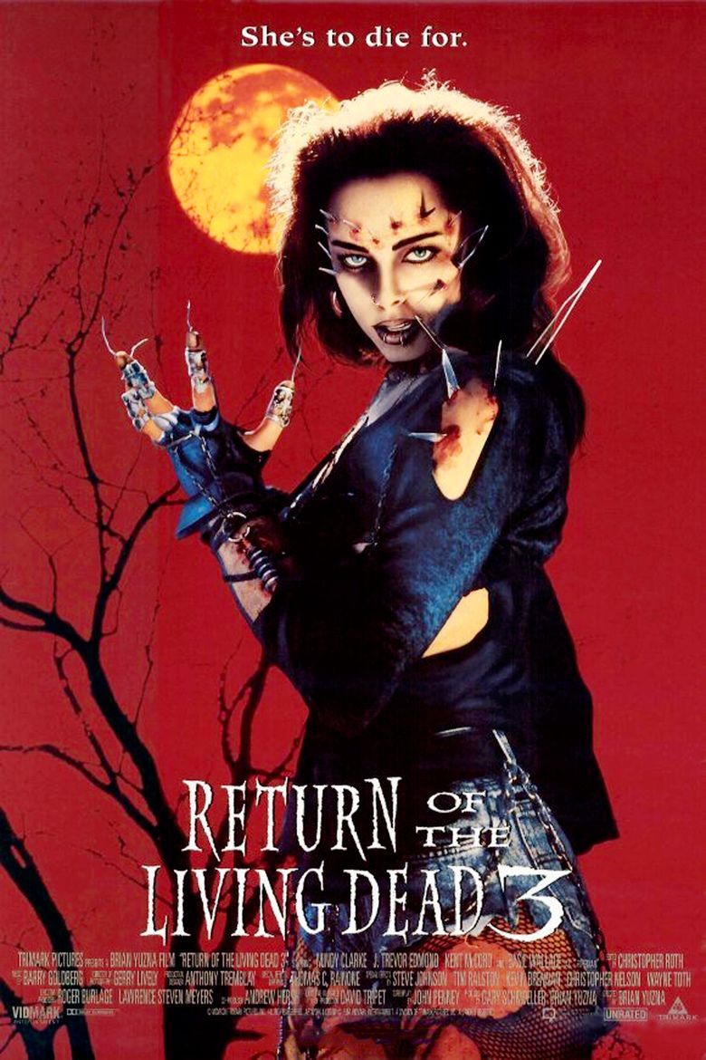 Return of the Living Dead 3 movie poster