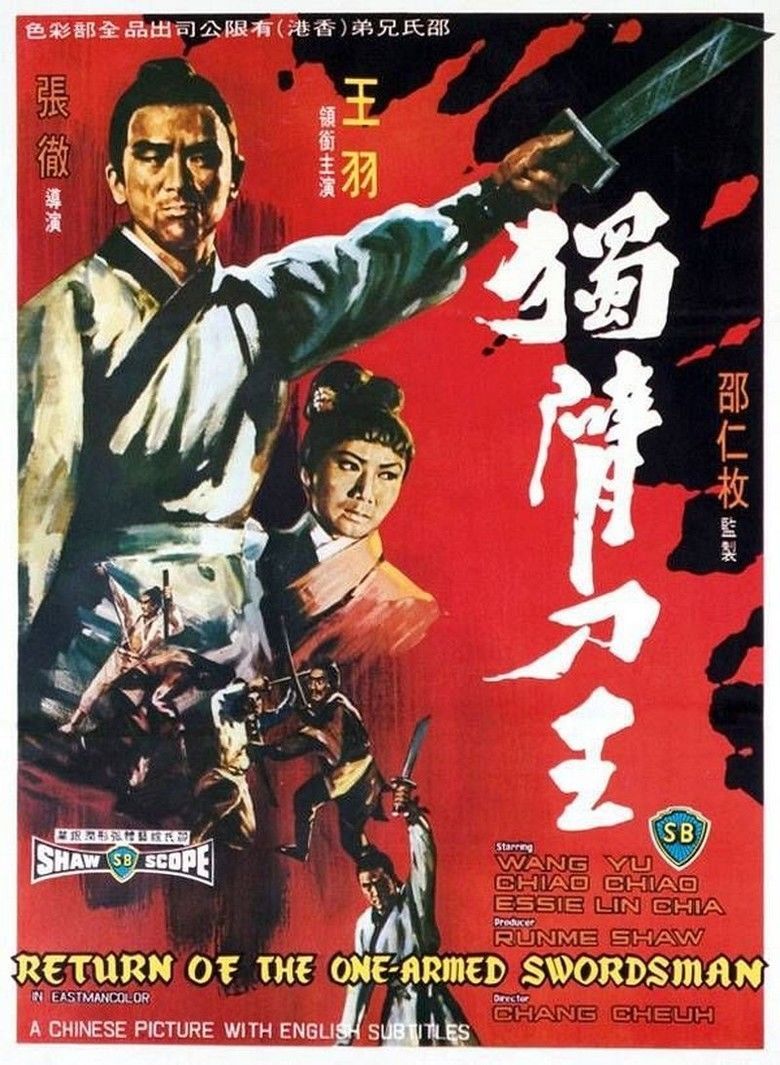 Return of the One Armed Swordsman movie poster