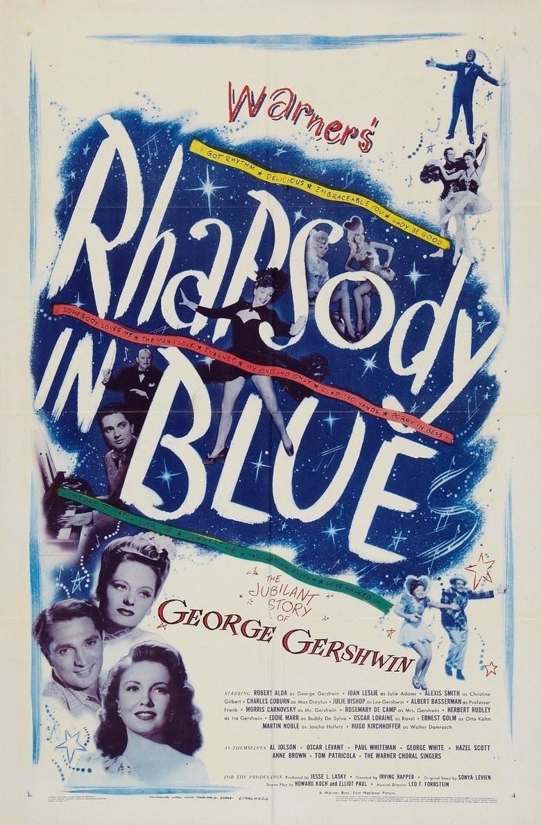 Rhapsody in Blue (film) movie poster
