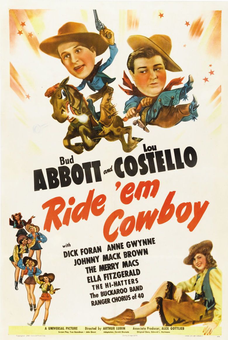 Ride Em Cowboy movie poster