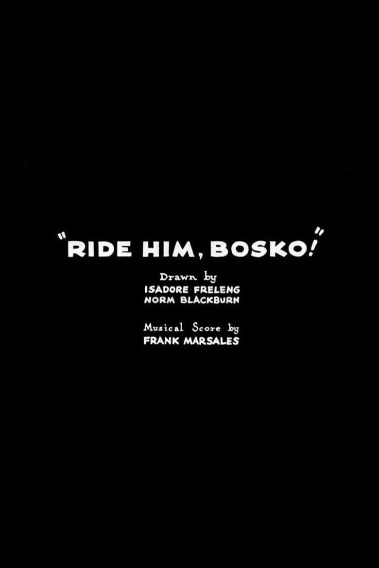 Ride Him, Bosko! movie poster