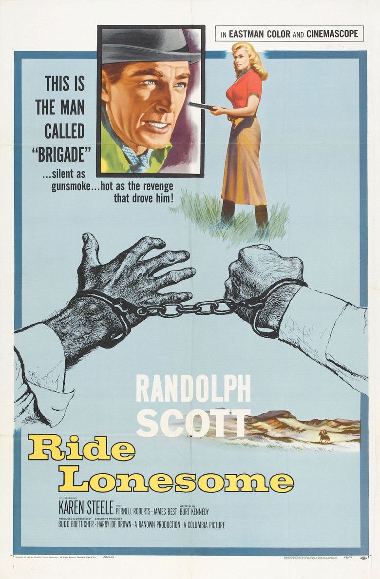 Ride Lonesome movie poster