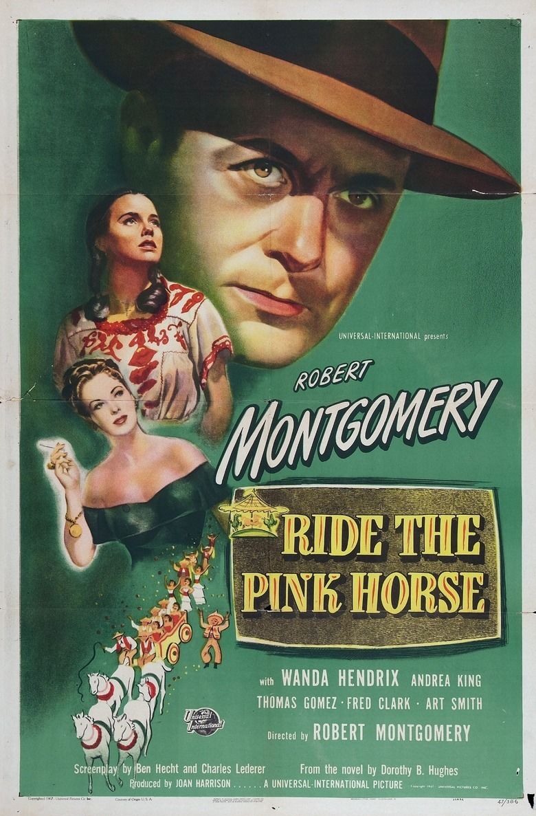 Ride the Pink Horse movie poster