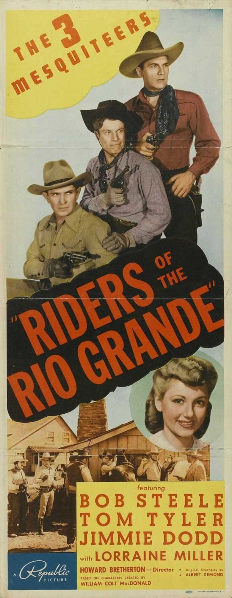 Riders of the Rio Grande movie poster