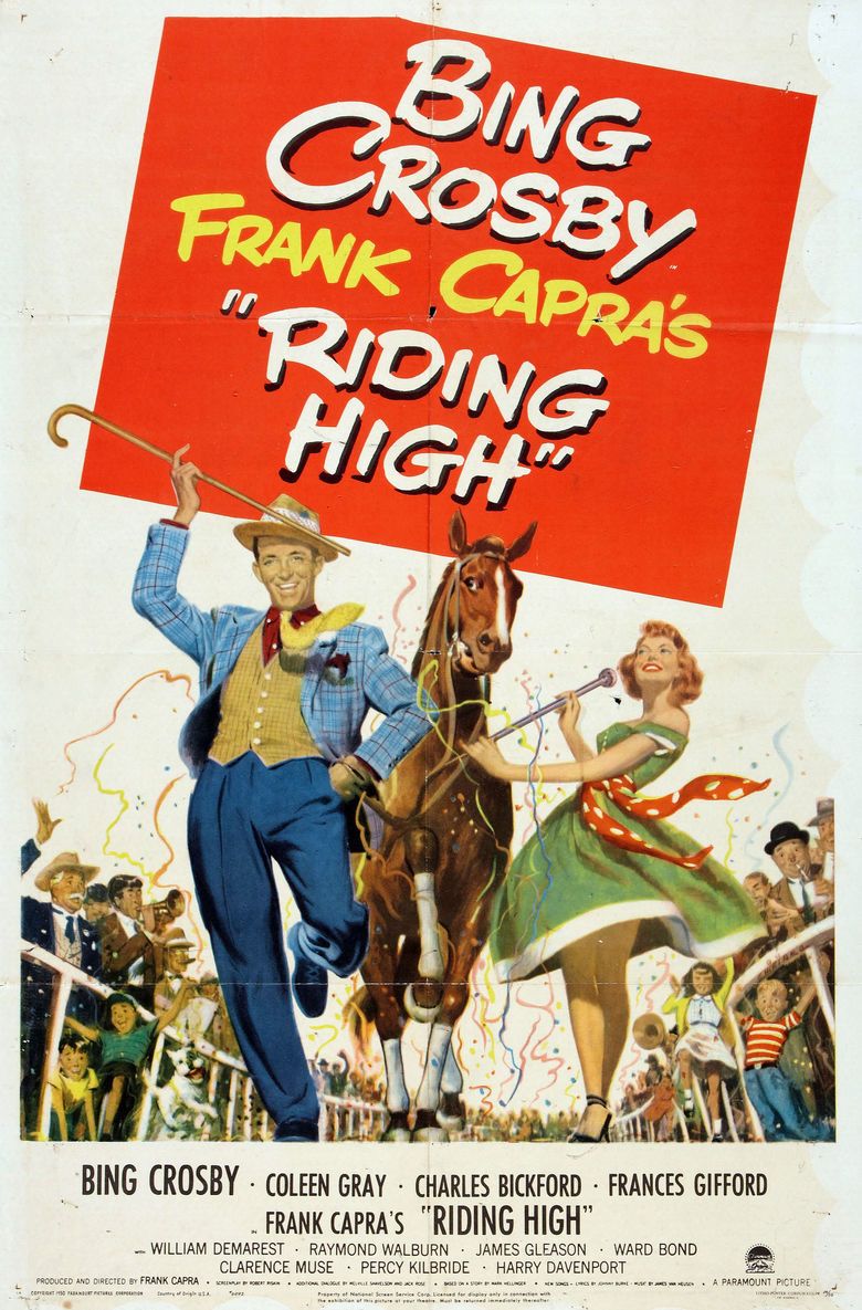 Riding High (1950 film) movie poster