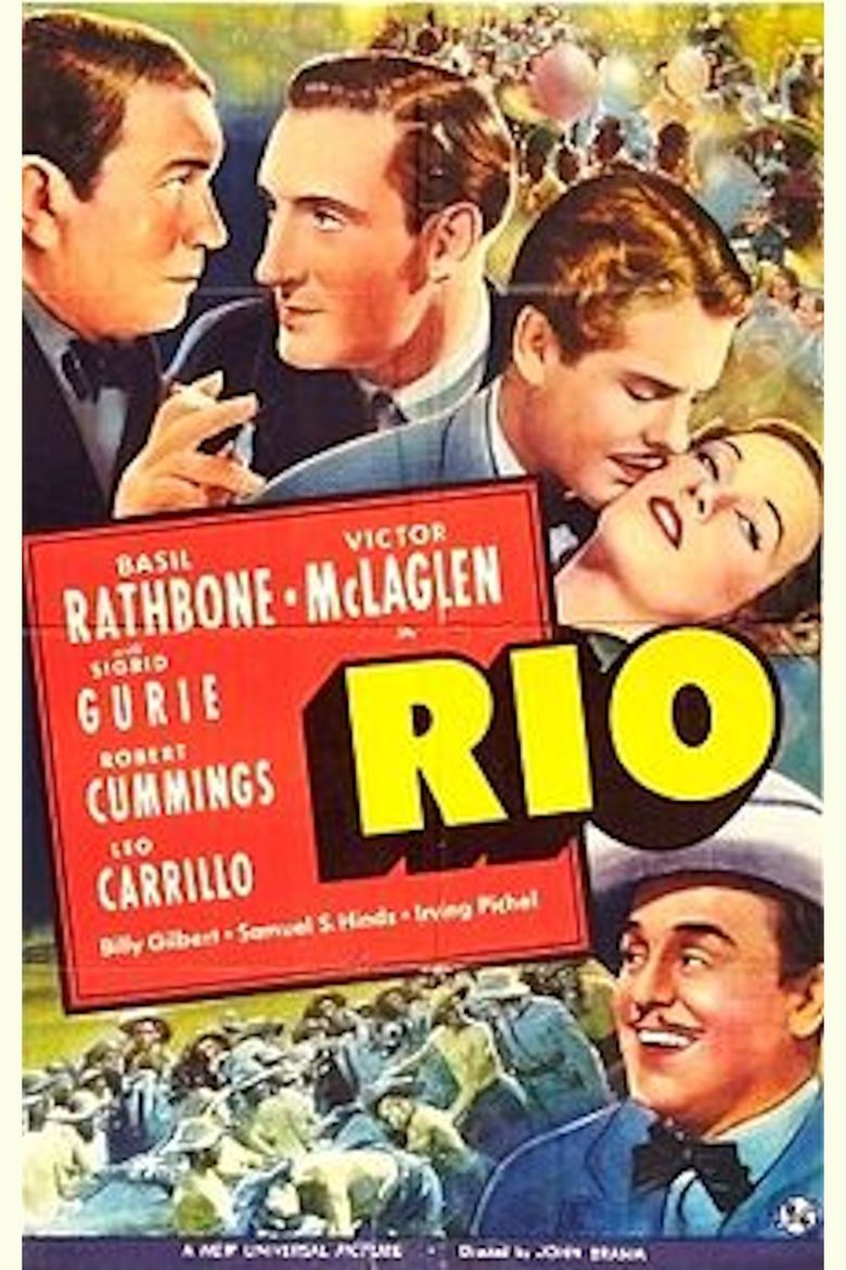 Rio (1939 film) movie poster