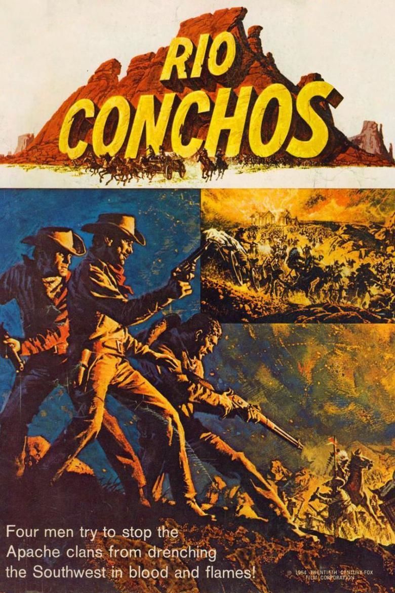 Rio Conchos (film) movie poster