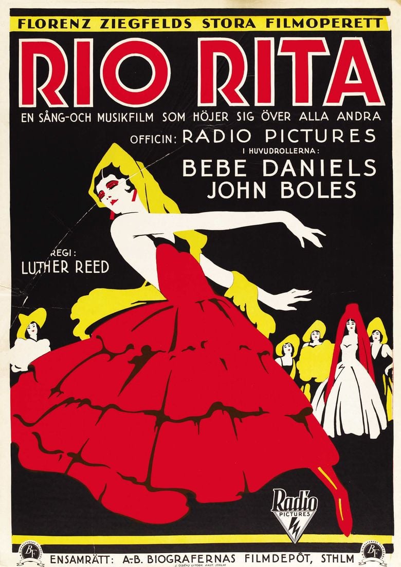 Rio Rita (1929 film) movie poster