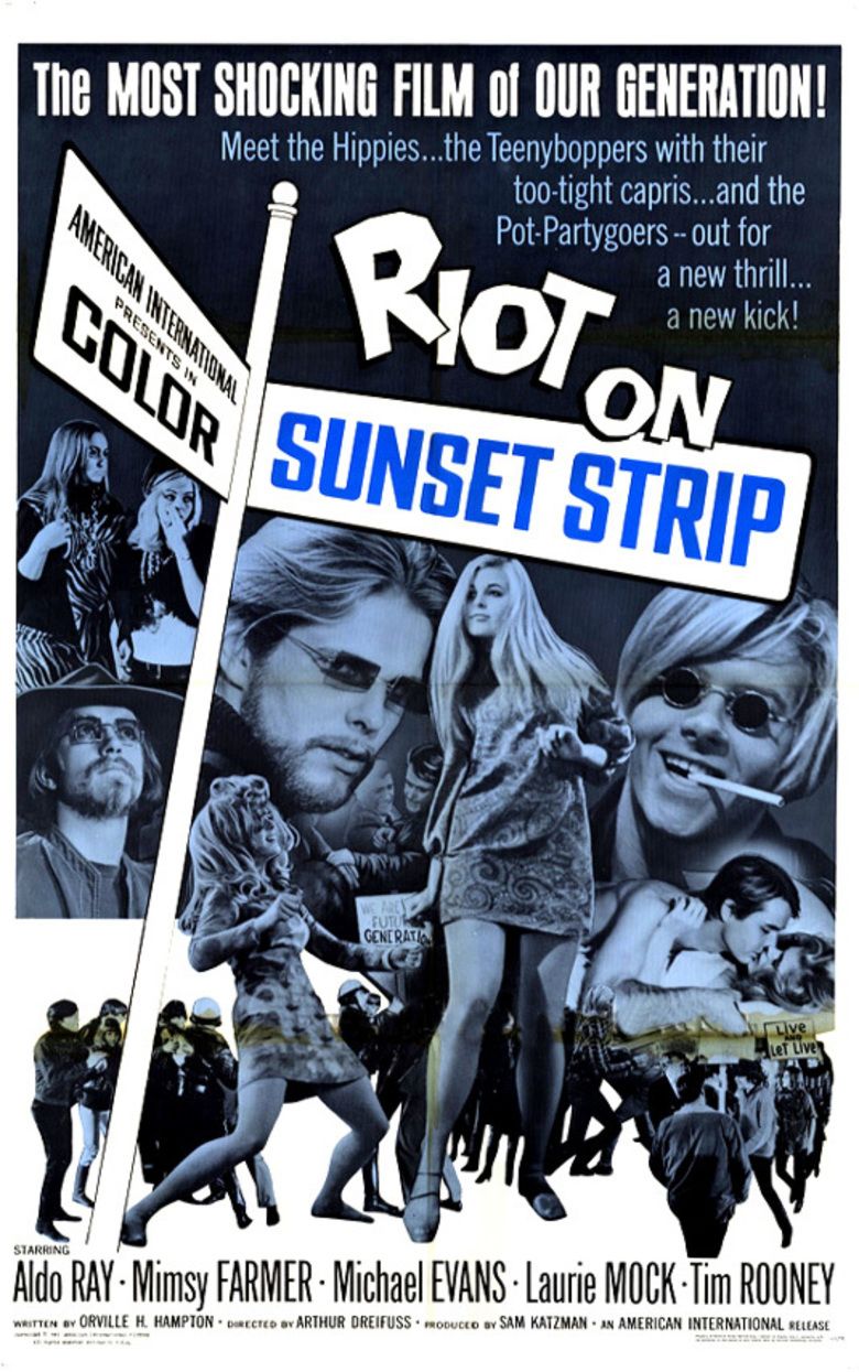 Riot on Sunset Strip movie poster