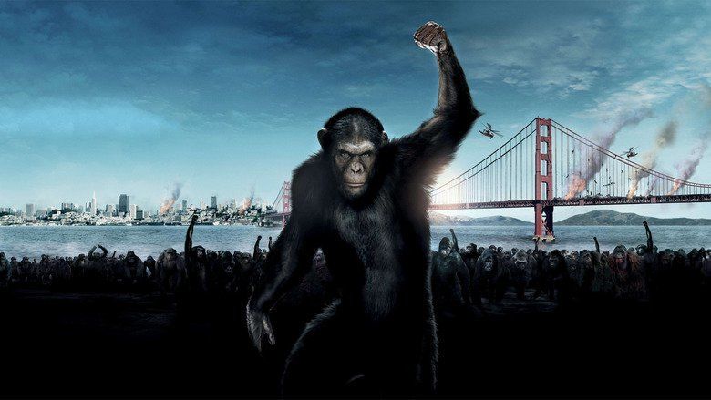 Rise of the Planet of the Apes movie scenes