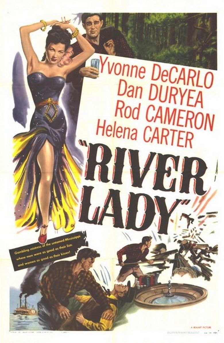 River Lady (film) movie poster