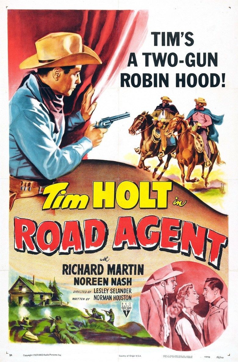 Road Agent (1952 film) movie poster