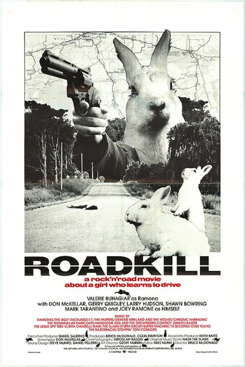 Roadkill (1989 film) movie poster