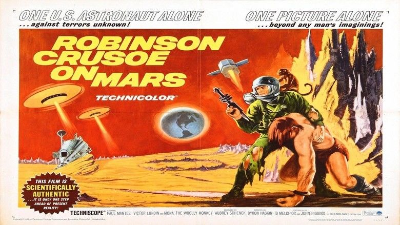 Robinson Crusoe on Mars movie scenes