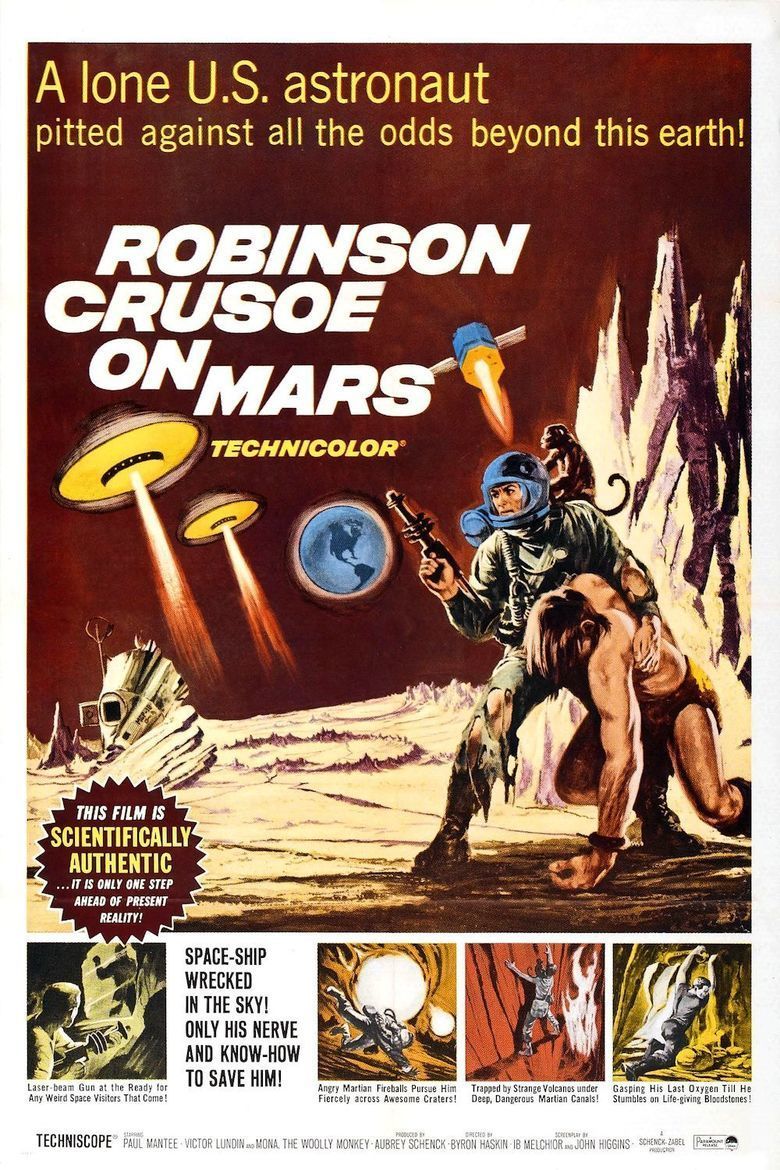 Robinson Crusoe on Mars movie poster