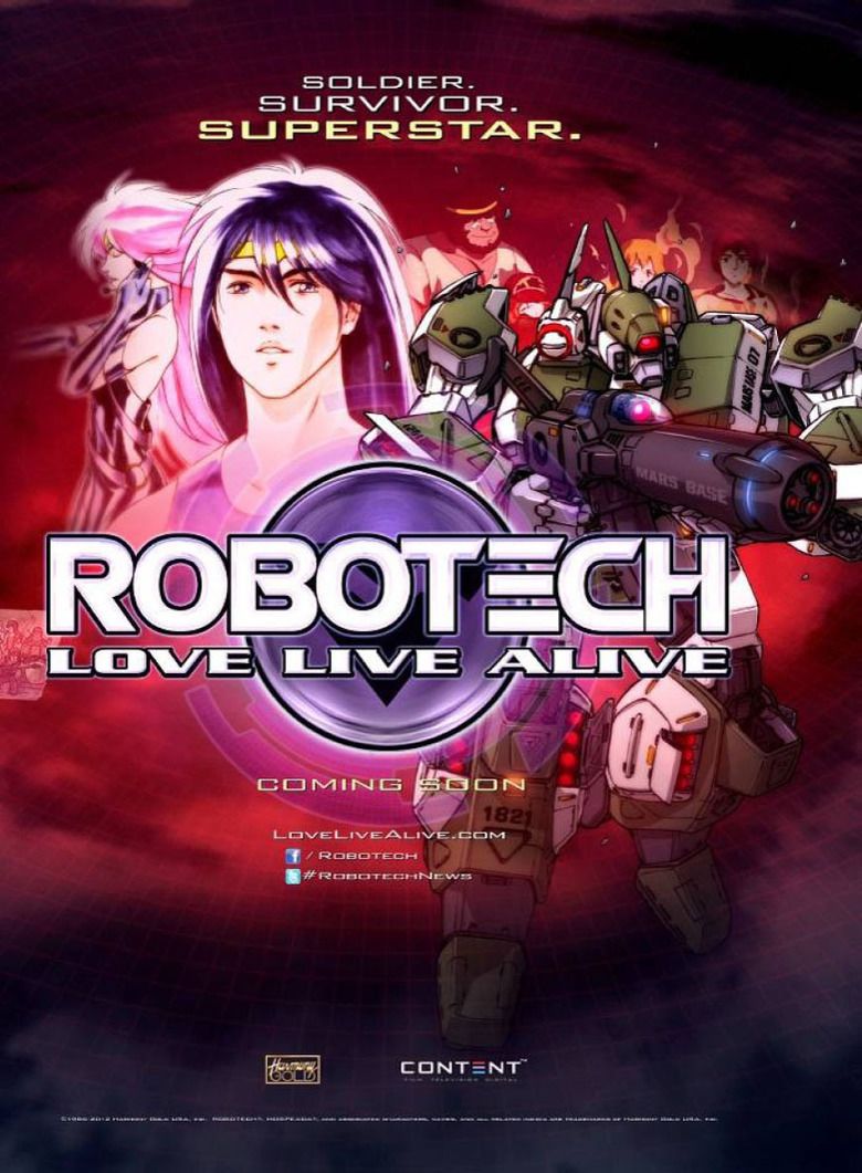 Robotech: Love Live Alive movie poster