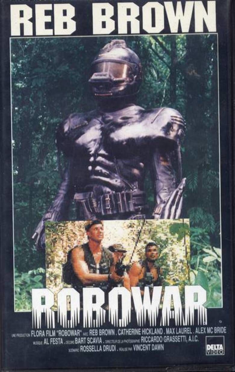 Robowar (film) movie poster