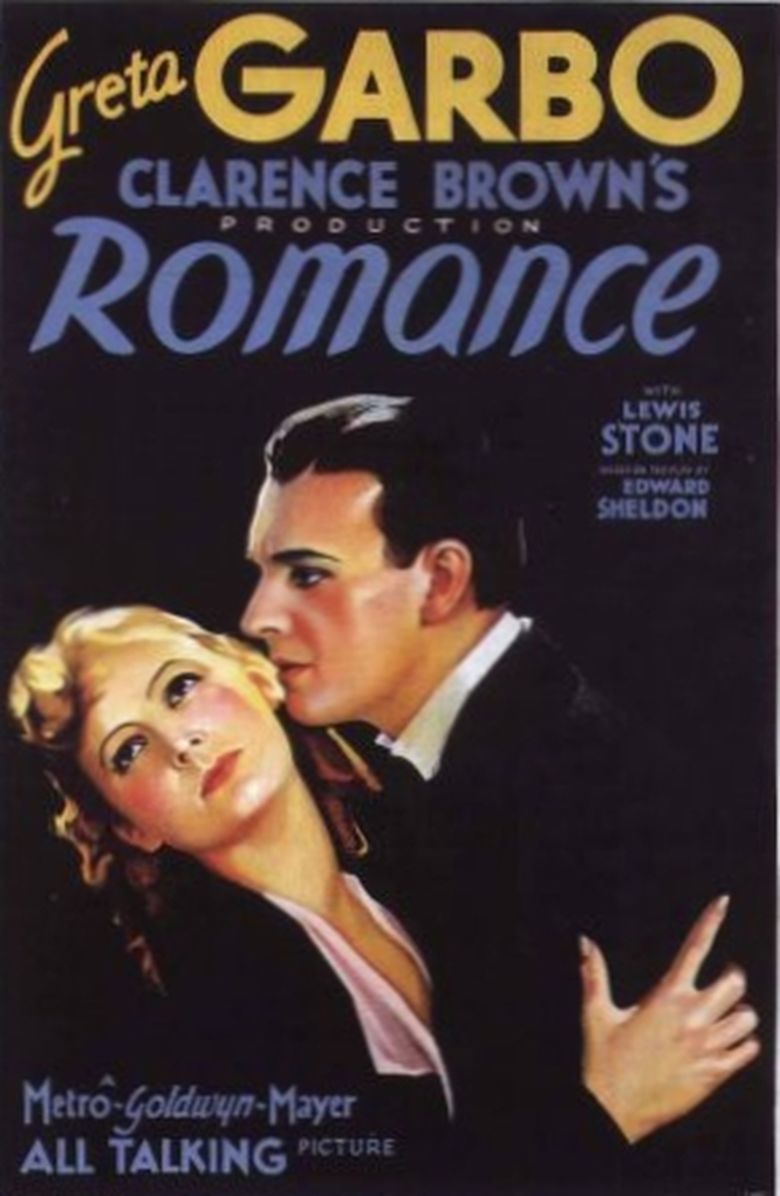 Romance (1930 film) movie poster