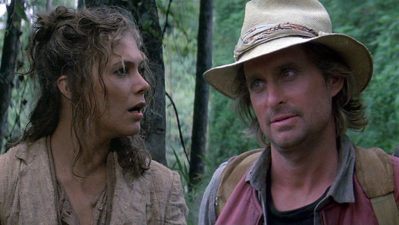 Romancing the Stone movie scenes