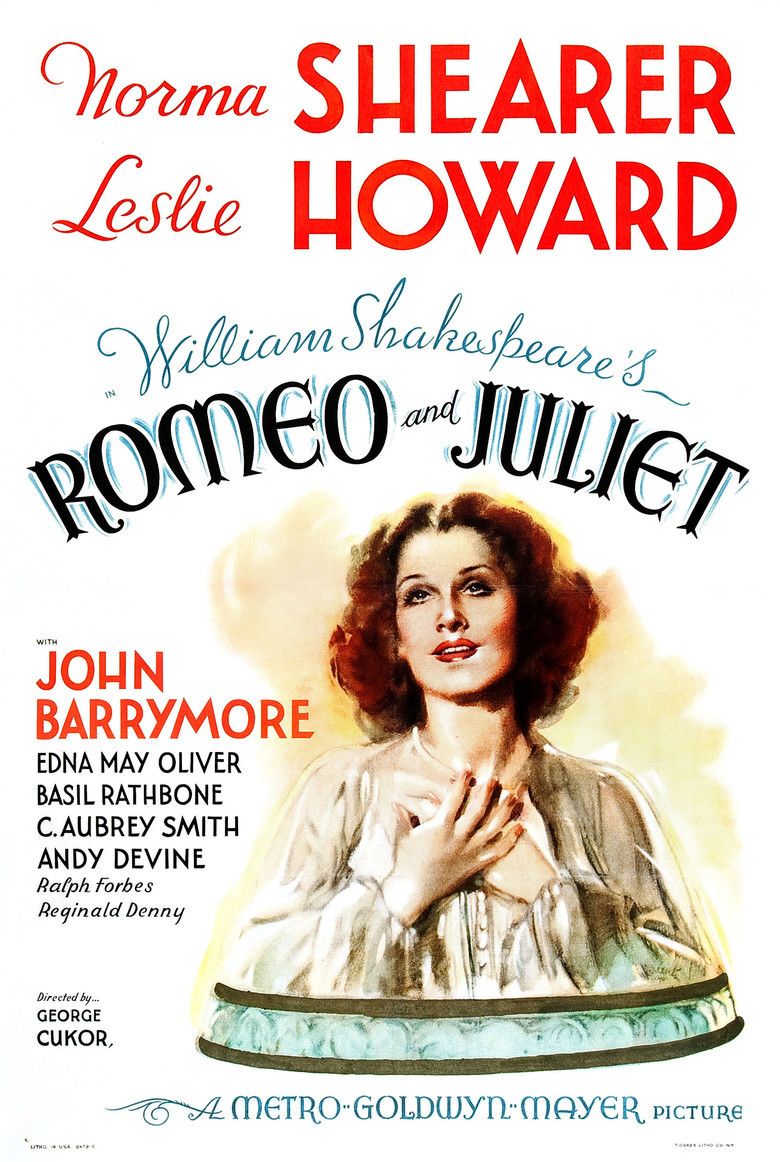 Romeo and Juliet (1936 film) movie poster