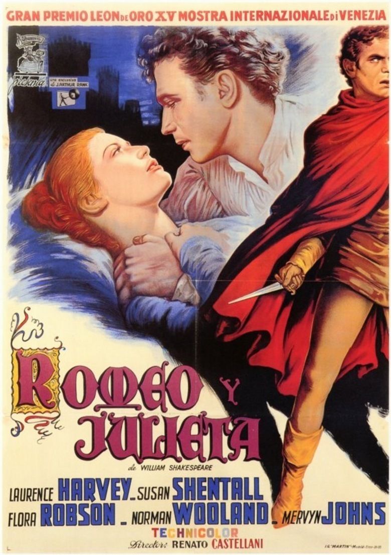 Romeo and Juliet (1954 film) movie poster