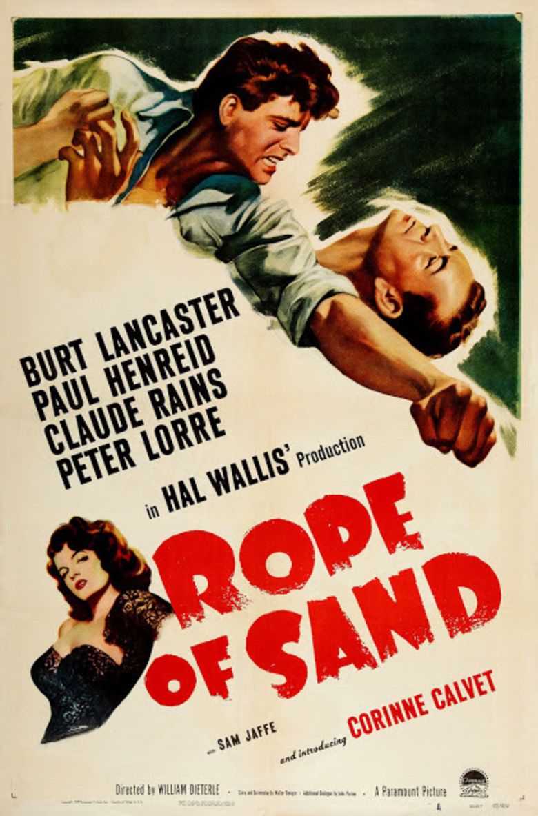 Rope of Sand movie poster