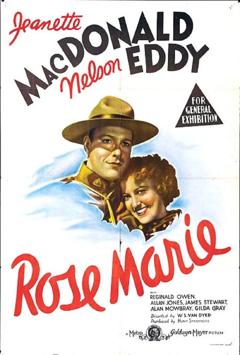 Rose Marie (1936 film) movie poster