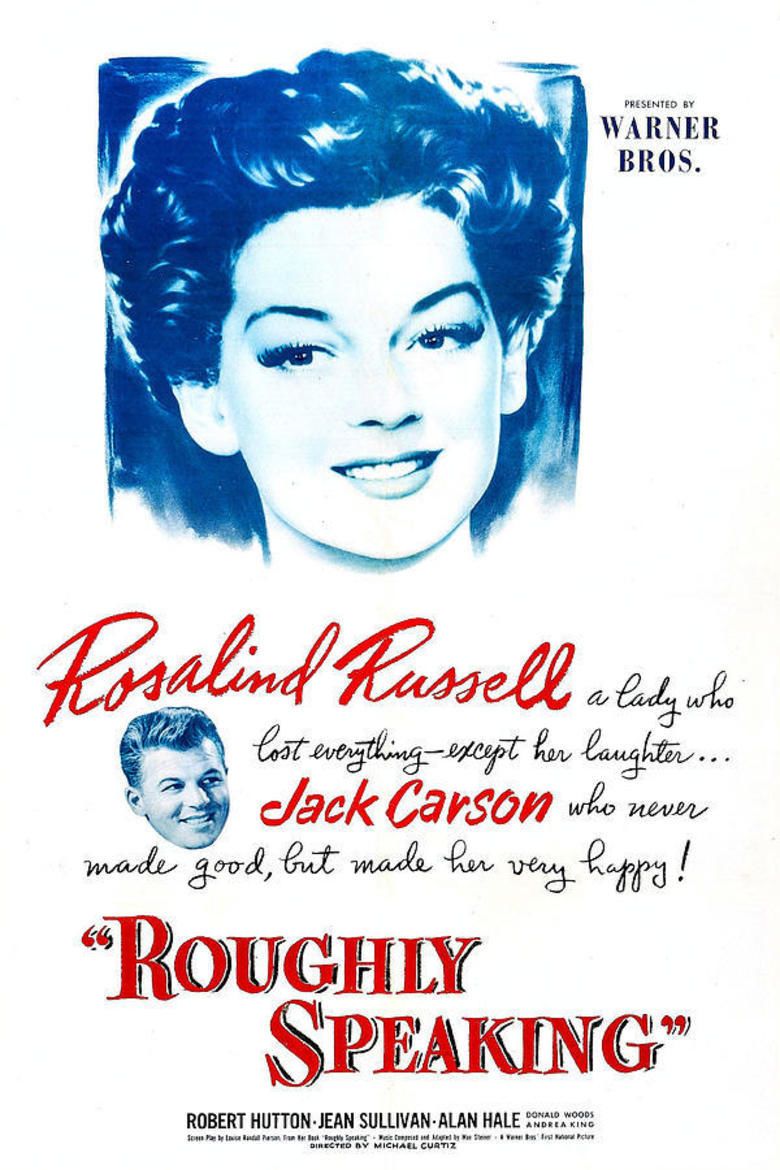 Roughly Speaking (film) movie poster