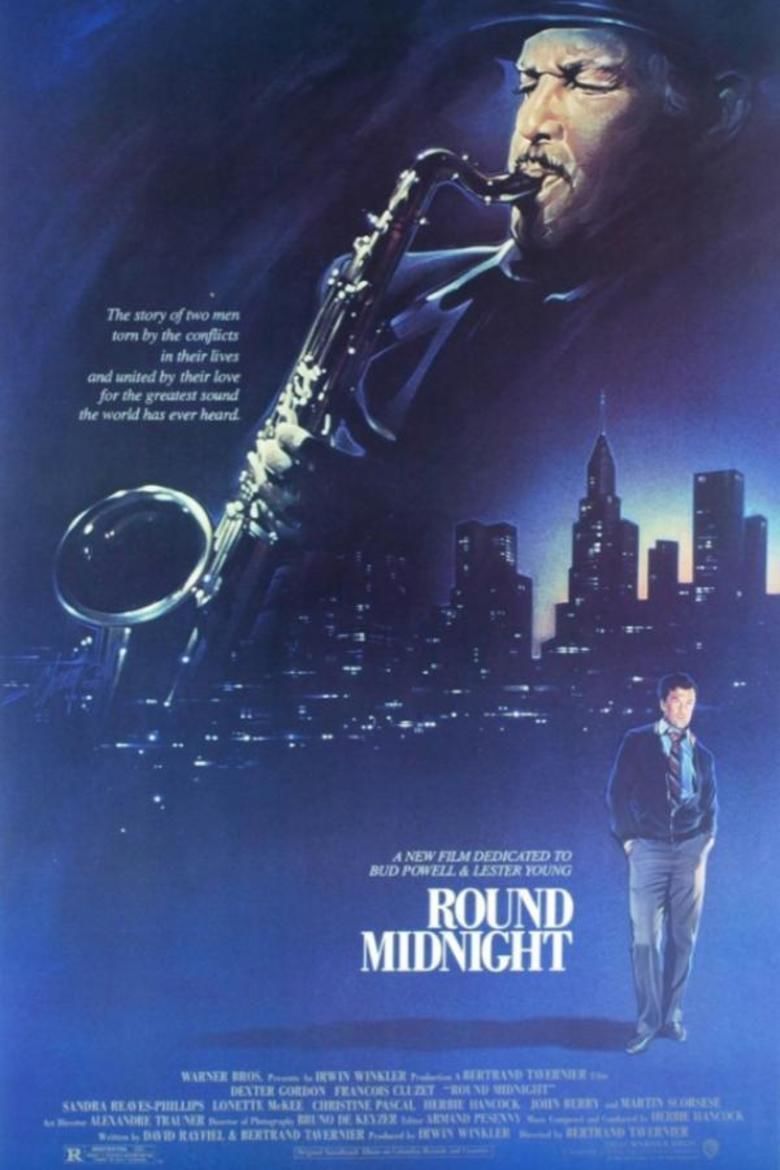 Round Midnight (film) movie poster