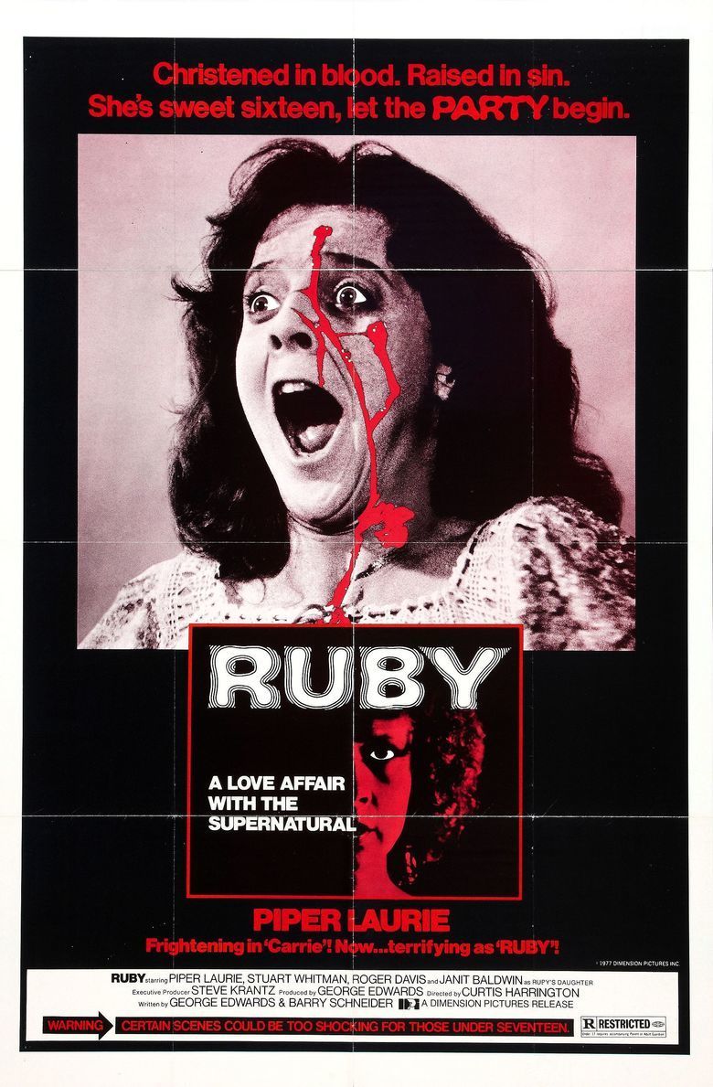 Ruby (1977 film) movie poster