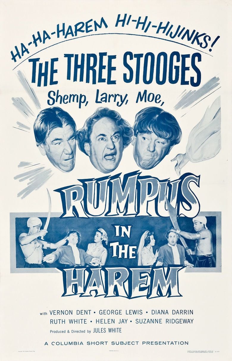 Rumpus in the Harem movie poster