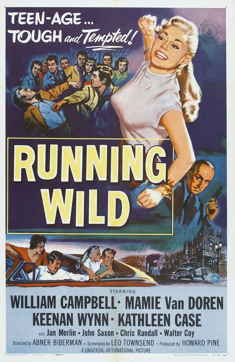 Running Wild (1955 film) movie poster