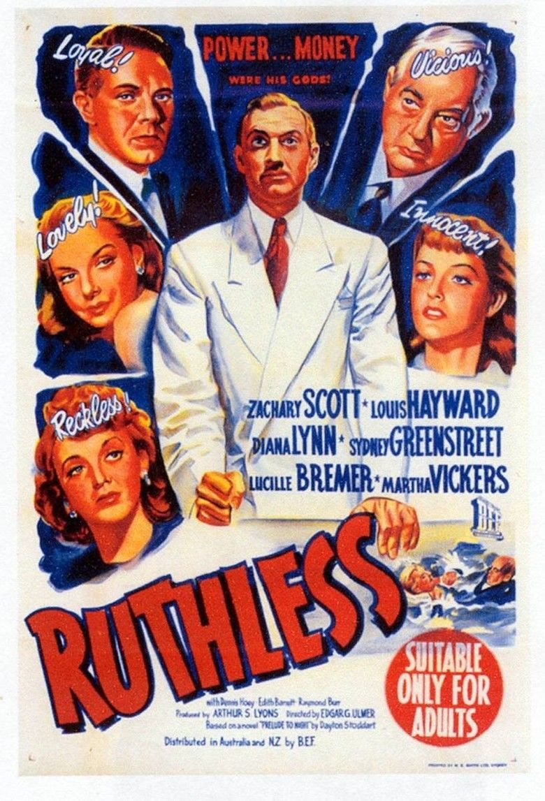 Ruthless (film) movie poster
