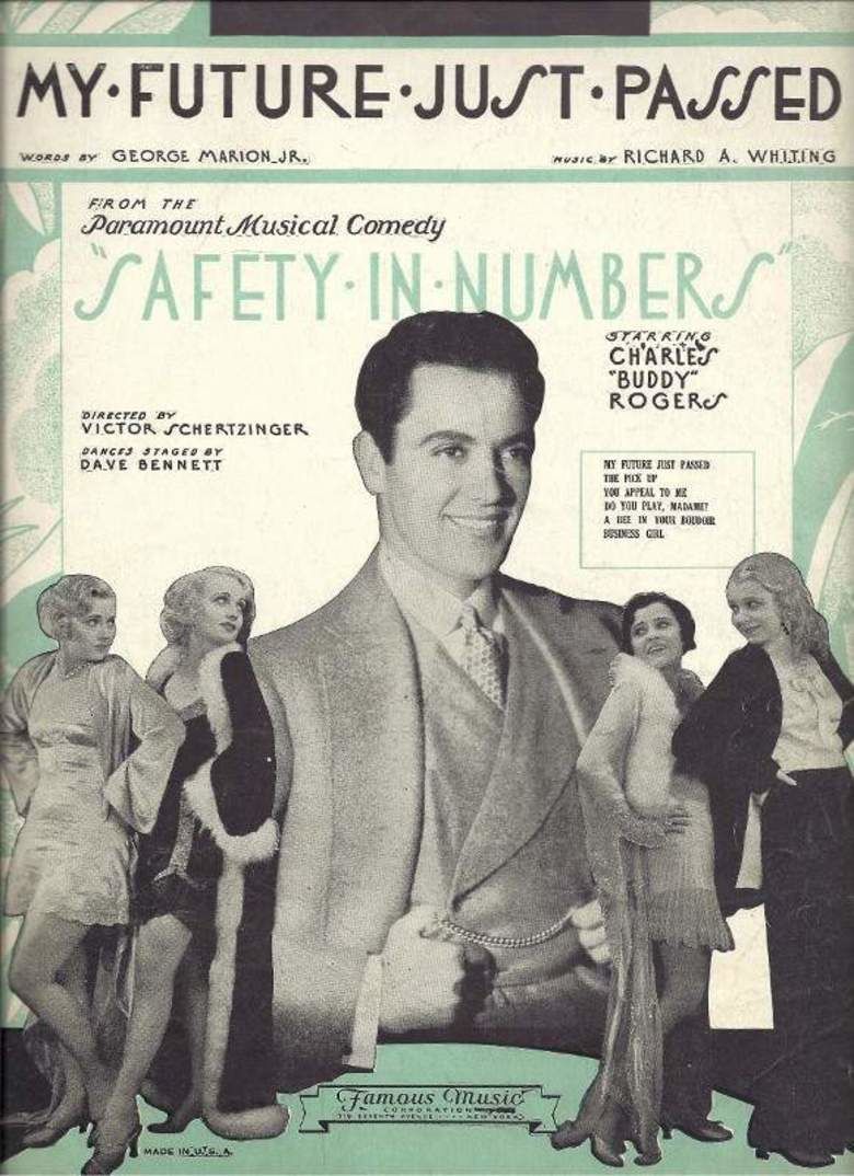 Safety in Numbers (1930 film) movie poster