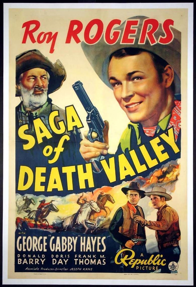 Saga of Death Valley movie poster
