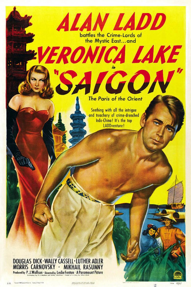 Saigon (1948 film) movie poster