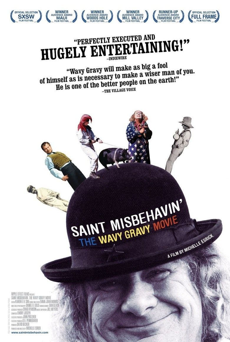 Saint Misbehavin: The Wavy Gravy Movie movie poster