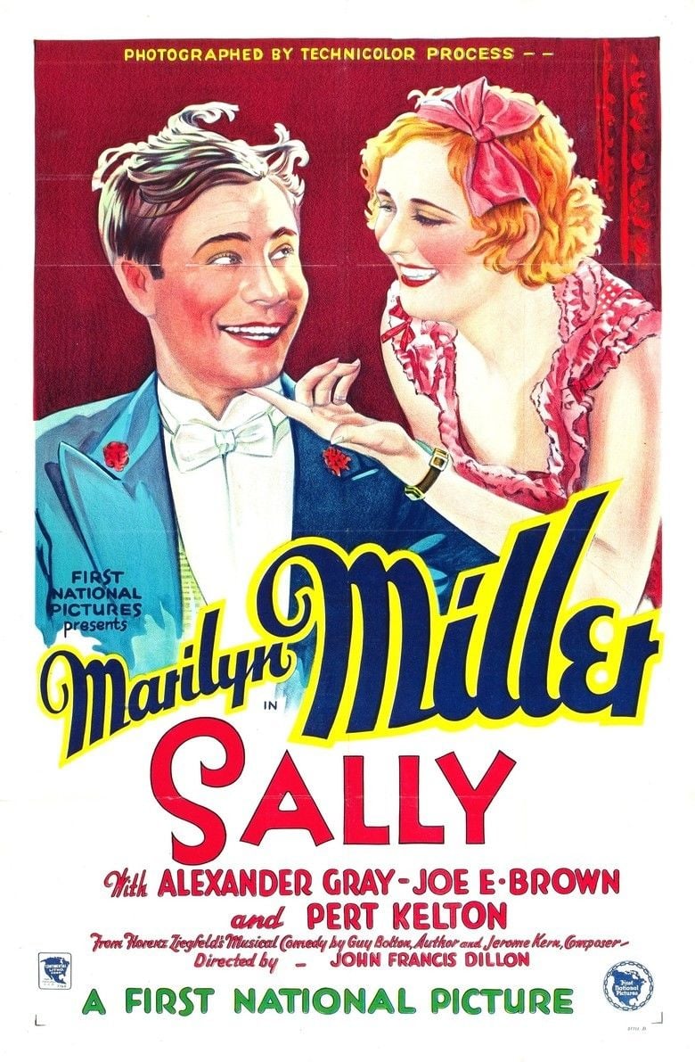 Sally (1929 film) movie poster