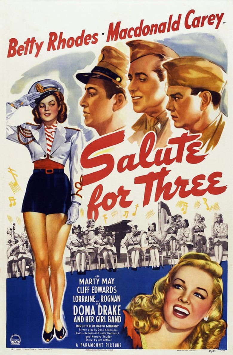 Salute for Three movie poster