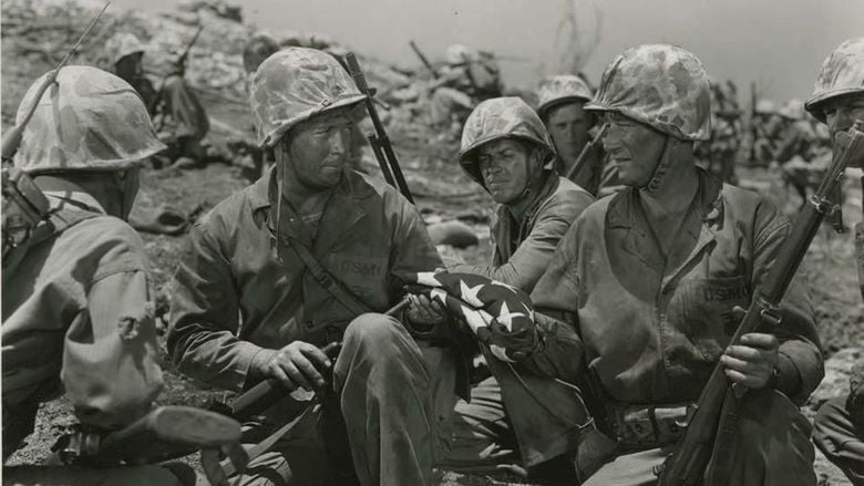 Sands of Iwo Jima movie scenes