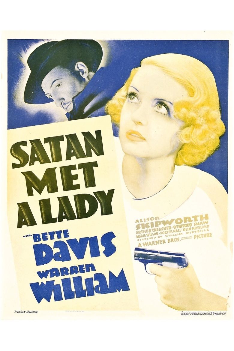 Satan Met a Lady movie poster